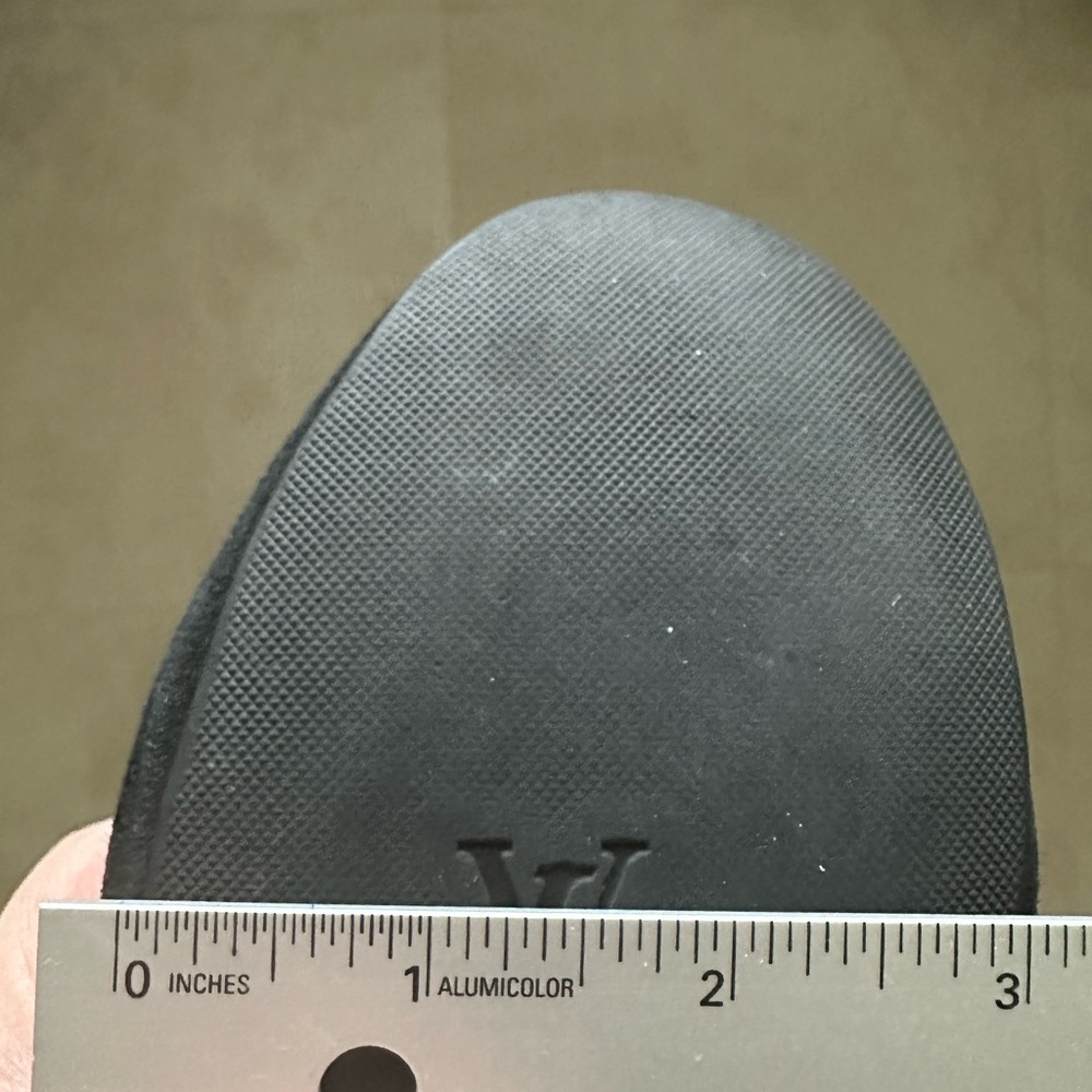 Louis Vuitton Heritage Black Suede Boots 37 1/2 - Picture 9 of 9